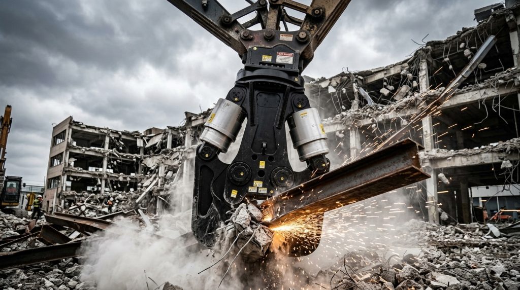 Hydraulic Shear for Steel Structure Demolition